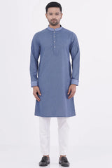 Men Premium Panjabi (Blue)
