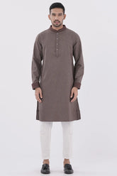 Men's Premium Panjabi (Brown)