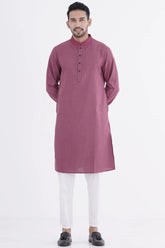 Men Premium Panjabi (Maroon)