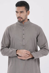 Men Premium Panjabi (Brown)