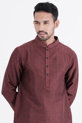 Men's Premium Panjabi (Dk. Maroon)
