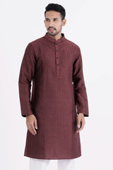 Men's Premium Panjabi (Dk. Maroon)