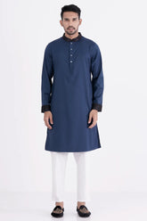 Men's Premium Panjabi (Prussian Blue)