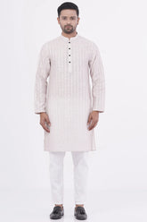 Men's Premium Panjabi (Beige)