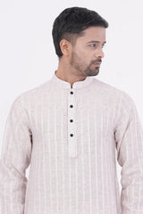 Men's Premium Panjabi (Beige)