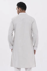 Men's Premium Panjabi (Lt. Grey)
