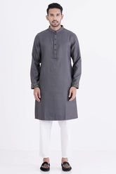 Men's Premium Panjabi (Grey)