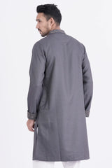 Men's Premium Panjabi (Grey)