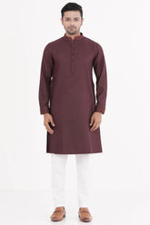 Men's Premium Panjabi (Maroon)
