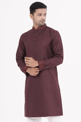Men's Premium Panjabi (Maroon)