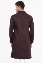 Men's Premium Panjabi (Maroon)