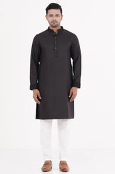 Men's Premium Panjabi (Black)