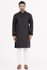 Men's Premium Panjabi (Black)