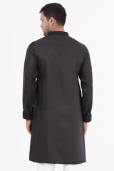 Men's Premium Panjabi (Black)