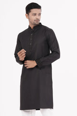 Men's Premium Panjabi (Black)