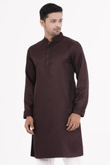 Men's Premium Panjabi (Maroon)