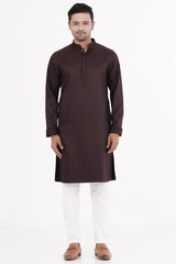 Men's Premium Panjabi (Maroon)