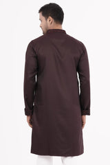 Men's Premium Panjabi (Maroon)