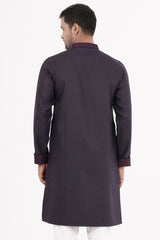 Men's Premium Panjabi (Purple)