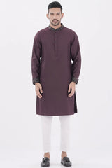 Men's Premium Panjabi (Maroon)