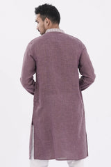 Men's Premium Panjabi (Purple)