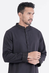 Men's Premium Panjabi (Black)