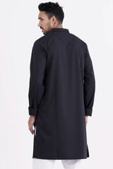 Men's Premium Panjabi (Black)