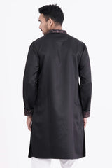 Men's Premium Panjabi (Black)