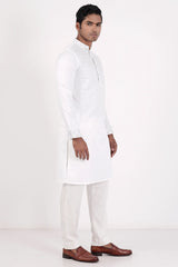 Men's Premium Panjabi (White)