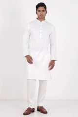 Men's Premium Panjabi (White)