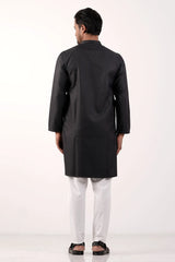 Men's Premium Panjabi (Purplish Grey)