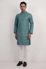 Men Premium Panjabi (Sage)