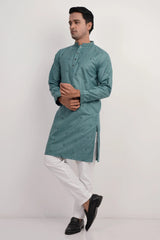 Men Premium Panjabi (Sage)