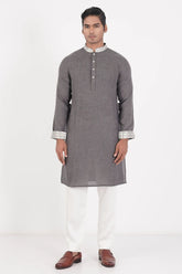 Men's Premium Panjabi (Grey)