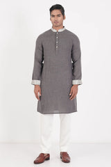 Men's Premium Panjabi (Grey)