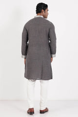 Men's Premium Panjabi (Grey)