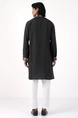 Men Premium Panjabi (DK. Grey)