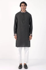 Men Premium Panjabi (DK. Grey)