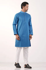 Men Premium Panjabi (Blue)
