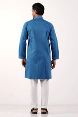 Men Premium Panjabi (Blue)