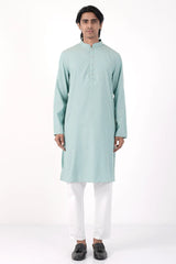 Men's Premium Panjabi (Pine Green)