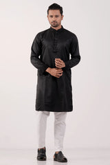 Men Premium Panjabi (Black)