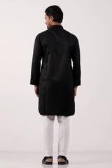 Men Premium Panjabi (Black)