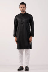 Men Premium Panjabi (Black)