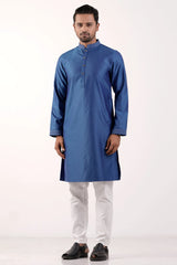 Men Premium Panjabi (Blue)