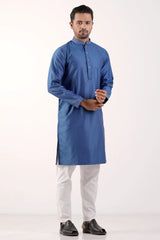 Men Premium Panjabi (Blue)