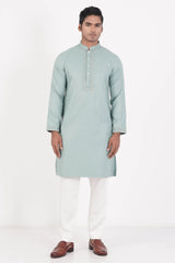 Men Premium Panjabi (Olive)