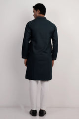 Men Premium Panjabi (Dk. Green)
