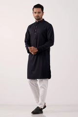 Men Premium Panjabi (Dk. Navy)