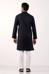Men Premium Panjabi (Dk. Navy)